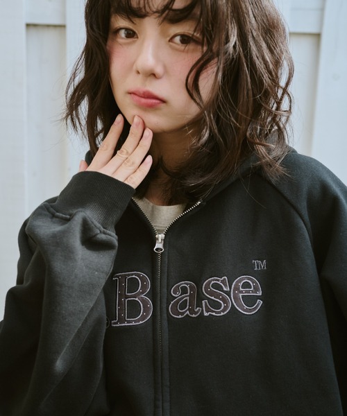 B.Base Assort Double-Zip Hoodie / B.Base アソートダブルジップ 