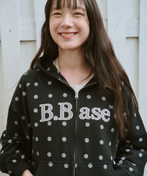 B.Base Assort Double-Zip Hoodie / B.Base アソートダブルジップ