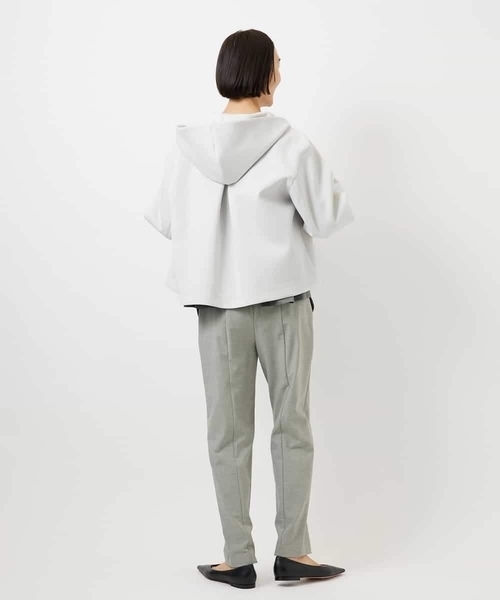 MICHEL KLEIN（ミッシェル・クラン）の「[2WAYストレッチ]テーパードパンツ（その他パンツ・レディース・ブルー/ライトグレー/ブラック・38）」の10枚目の写真
