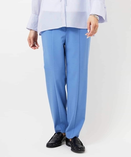 MICHEL KLEIN（ミッシェル・クラン）の「[2WAYストレッチ]テーパードパンツ（その他パンツ・レディース・ブルー/ライトグレー/ブラック・38）」の15枚目の写真