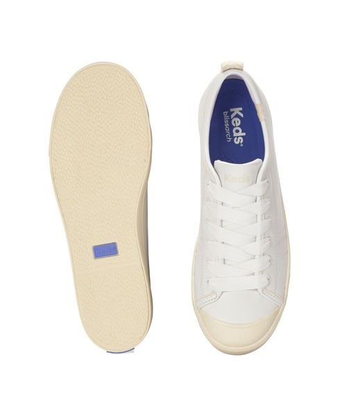 Keds(ケッズ)の「Keds ケッズ クルーズ レザー ホワイト(スニーカー・レディース・ホワイト・22.5cm/23.5cm/24.5cm/24.0cm/25.0cm/23.0cm)」の5枚目の写真