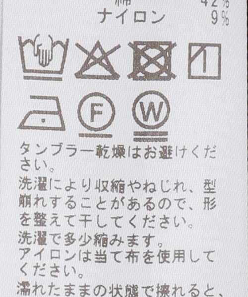 JOURNAL STANDARD LUXE（ジャーナルスタンダード　ラックス）の「ブークレーストレートパンツ（その他パンツ・レディース・ベージュ/ブラック・FREE）」の19枚目の写真