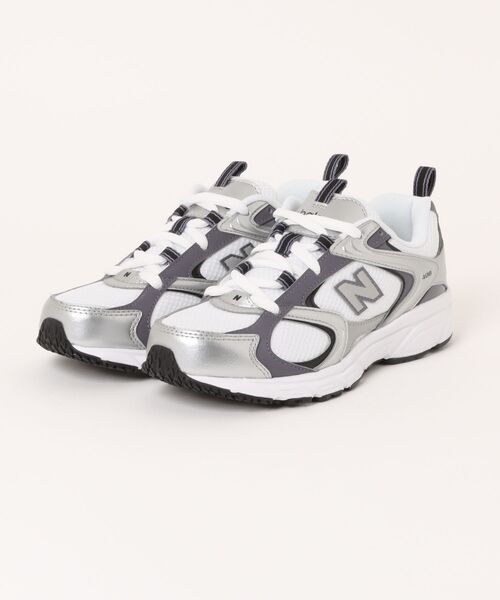 NEW BALANCE(ニューバランス)の「【New Balance/ニューバランス】NB U408 6LR D(スニーカー・メンズ・シルバー系・22.0cm/22.5cm/23.0cm/23.5cm/24.0cm/24.5cm/25.0cm/25.5cm/26.0cm/26.5cm/27.0cm/27.5cm/28.0cm)」の1枚目の写真