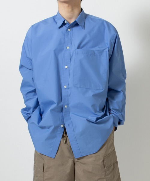 DAIWA PIER39(ダイワピア39)の「TECH REGULAR COLLAR SHIRT L/S BE-81026(シャツ/ブラウス・メンズ・ブラック/ブルー/ホワイト・X-LARGE/LARGE/SMALL/MEDIUM)」の3枚目の写真