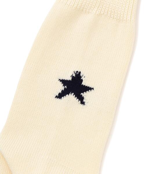 ROSTER SOX（ロスターソックス）の「ROSTER SOX/ロスターソックス/STAR by X/RX-4（ソックス/靴下・レディース・ホワイト/ブラック・1）」の6枚目の写真