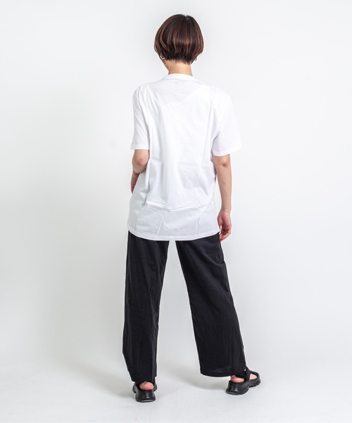 Calvin Klein(カルバン・クライン)の「【CALVIN KLEIN】ロゴTシャツ 半袖 シンプル クルーネック(Tシャツ/カットソー・メンズ・ブラック/ホワイト・LARGE/MEDIUM/X-LARGE)」の12枚目の写真