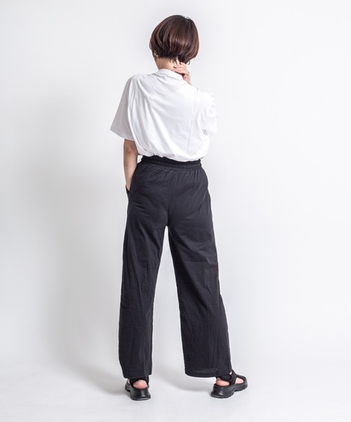 Calvin Klein(カルバン・クライン)の「【CALVIN KLEIN】ロゴTシャツ 半袖 シンプル クルーネック(Tシャツ/カットソー・メンズ・ブラック/ホワイト・LARGE/MEDIUM/X-LARGE)」の16枚目の写真
