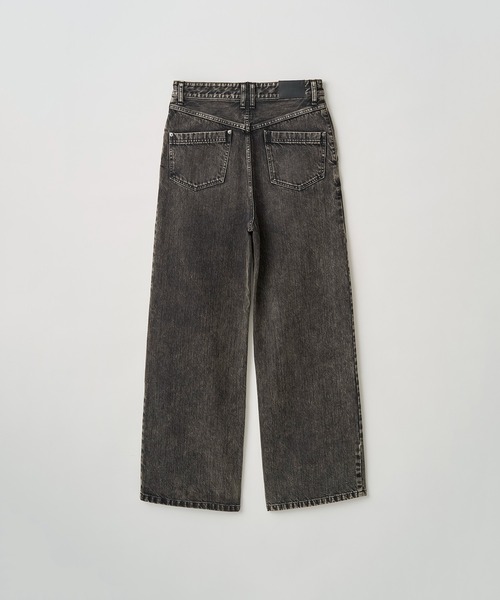 Juha(ユハ)の「FORMED WIDE DENIM(FADED WASH)(デニムパンツ・メンズ・ブルー/ブラック・4/3/2)」の12枚目の写真