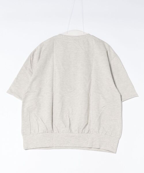 Right-on（ライトオン）の「HONEYSUCKLE ROSE(ハニーサックルローズ)【サマスウェ】カレッジロゴＴシャツ（Tシャツ/カットソー・レディース・オフホワイト/グレー/ダークグレー/オレンジ・M/L/S）」の12枚目の写真