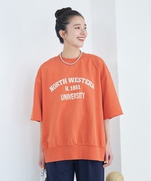 HONEYSUCKLE ROSE(ハニーサックルローズ)【サマスウェ】カレッジロゴTシャツ