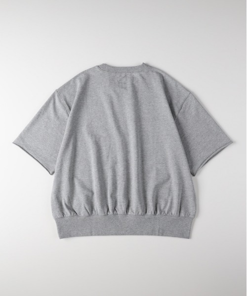 Right-on（ライトオン）の「HONEYSUCKLE ROSE(ハニーサックルローズ)【サマスウェ】カレッジロゴＴシャツ（Tシャツ/カットソー・レディース・オフホワイト/グレー/ダークグレー/オレンジ・M/L/S）」の15枚目の写真