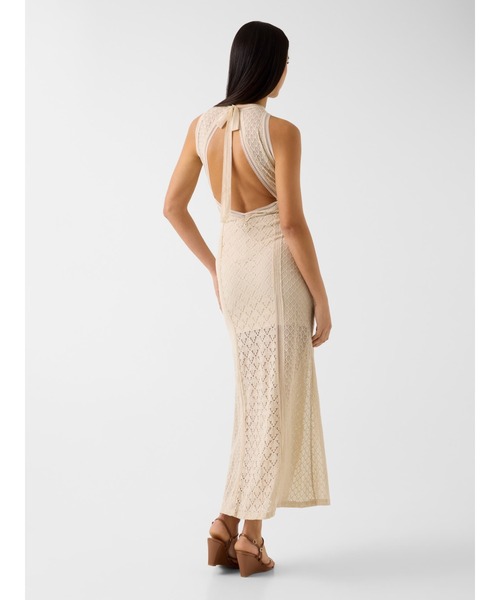 Guess(ゲス)の「LIZA Dress ドレス ワンピース マキシ丈(ワンピース・レディース・ベージュ・X-SMALL/SMALL/MEDIUM/LARGE)」の3枚目の写真