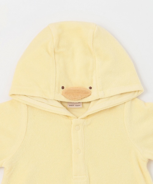 petit main（プティマイン）の「アニマルなりきりロンパース（ロンパース・キッズ・イエロー/アイボリー/ブラウン/チャコール・80ｃｍ/70cm）」の11枚目の写真