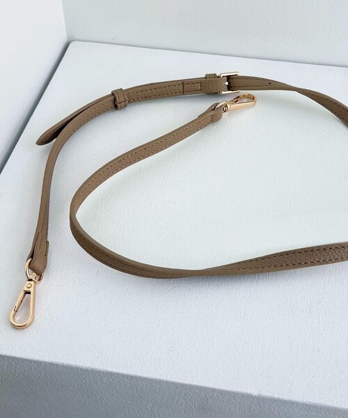 CAPRICIEUX LE'MAGE(カプリシューレマージュ)の「【S/Lサイズ展開あり】ブロッキングバッグ L(ショルダーバッグ・レディース・ブラック/ベージュ・FREE)」の10枚目の写真
