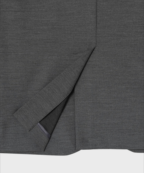 NONBLANK（ノンブランク）の「[夏]ハイクールセミオーバーフィットブレザー_MELANGE GREY（テーラードジャケット・メンズ・グレー・MEDIUM/LARGE/X-LARGE）」の8枚目の写真