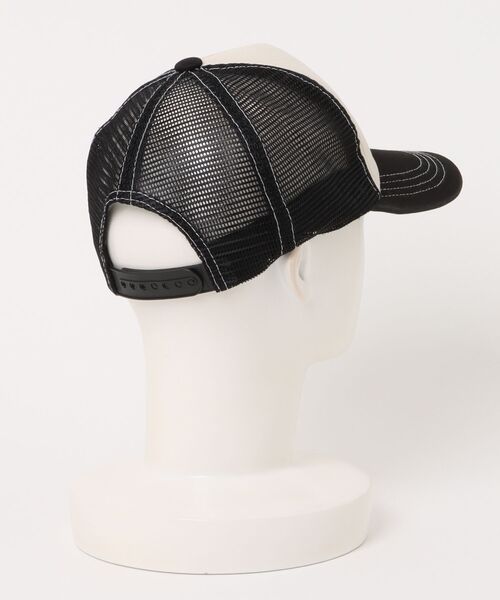 A.M.S.（エーエムエス）の「ワッペン刺繍デザイン ウレタンメッシュキャップ（キャップ・メンズ・ブラック/ブラック系その他・FREE）」の3枚目の写真