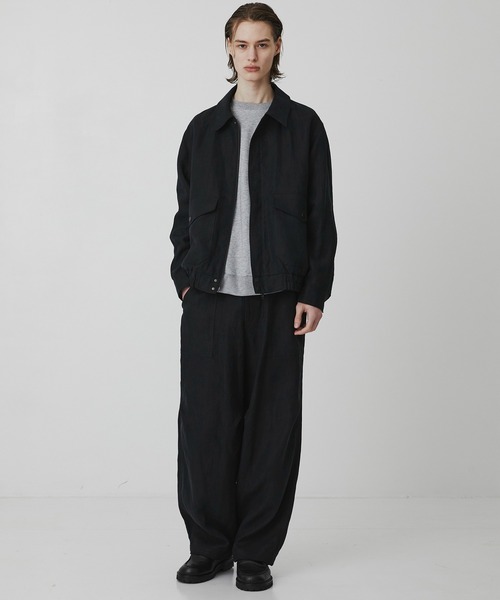 UNITED TOKYO（ユナイテッドトウキョウ）の「【数量限定】HEMP SUEDE ファティーグパラシュートPT　｜ＳＥＴＵＰ可能（その他パンツ・メンズ・ダークグレー/ブラック・1/2）」の20枚目の写真