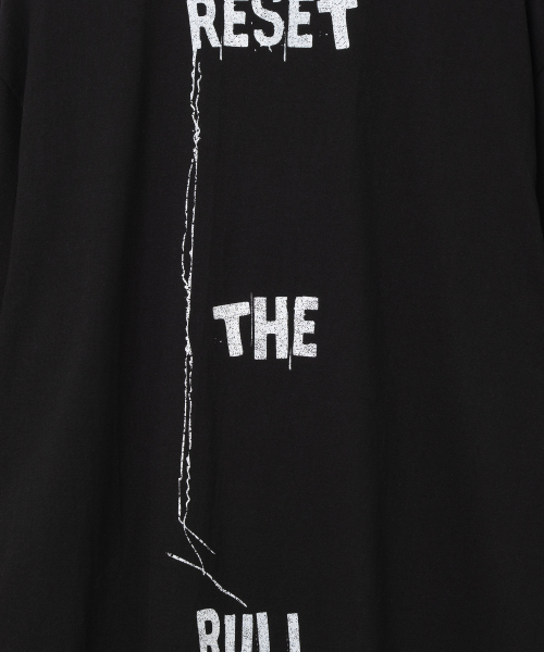 Millo Archive（ミロ アーカイブ）の「リセットザルールジャンボTシャツ[ブラック]（Tシャツ/カットソー・メンズ・その他・LARGE/X-LARGE/MEDIUM）」の5枚目の写真