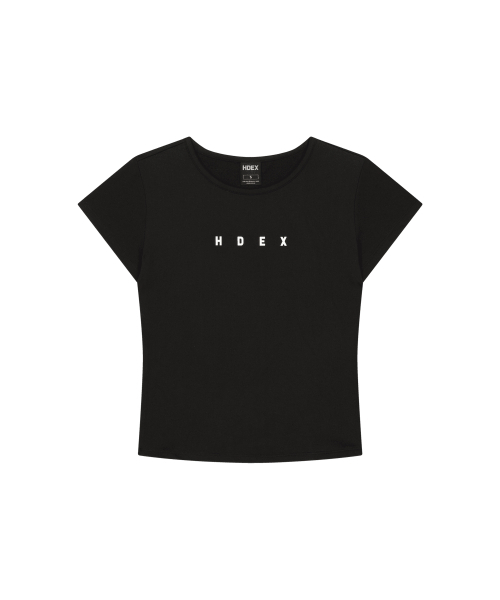 HDEX（エイチデックス）の「アクティブモンド スリムフィットショートスリーブ (ブラック)（Tシャツ/カットソー・レディース・ブラック・MEDIUM/LARGE/SMALL）」の2枚目の写真
