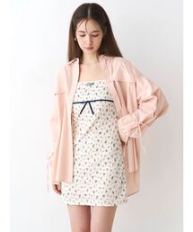 CALNAMUR | バックリボンオーバーコットンシャツ(シャツ/ブラウス)