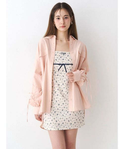 CALNAMUR(カルナムール)の「バックリボンオーバーコットンシャツ(シャツ/ブラウス・レディース・ピンク/イエロー/ベージュ・FREE)」の18枚目の写真