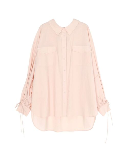 CALNAMUR（カルナムール）の「バックリボンオーバーコットンシャツ（シャツ/ブラウス・レディース・ピンク/イエロー/ベージュ・FREE）」の20枚目の写真