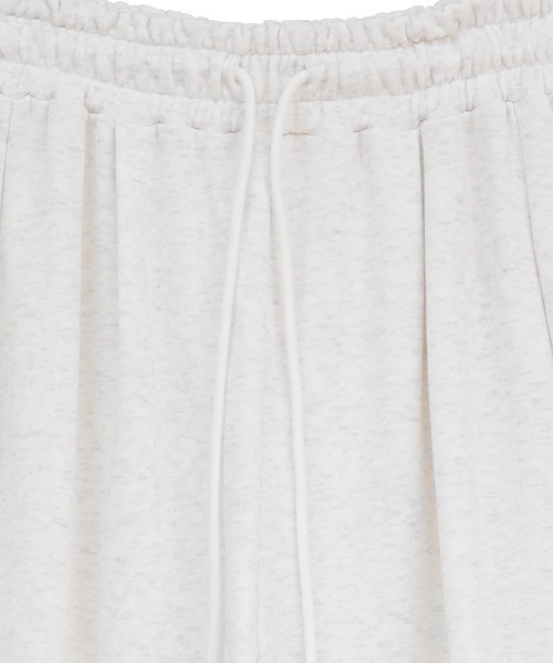 CLANE(クラネ)の「CLANE/クラネ/COCOON BULKY SWEAT PANTS(スウェットパンツ・レディース・グレー/ホワイト/ブラック・1)」の5枚目の写真
