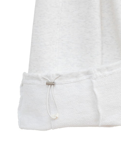CLANE(クラネ)の「CLANE/クラネ/COCOON BULKY SWEAT PANTS(スウェットパンツ・レディース・グレー/ホワイト/ブラック・1)」の8枚目の写真
