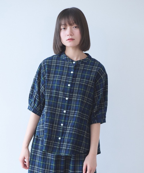 ビュルデサボン かすみ草チュール ショートブラウス bulle de savon（ビュルデサボン）の「かすみ草チュール ショート