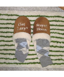 LAZYZ（レイジジ）の「メリーハグファー ルームシューズ (4色)（ルームシューズ/スリッパ）」