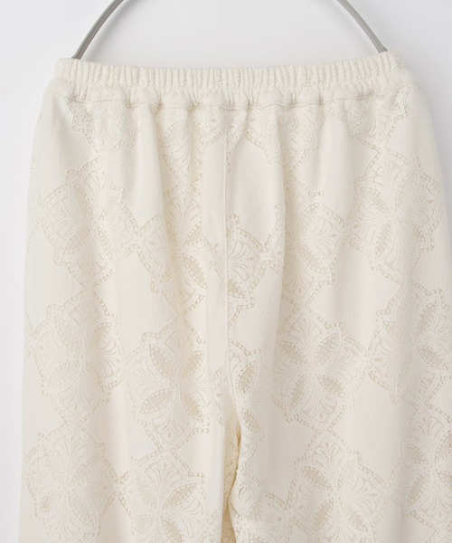 Honeys（ハニーズ）の「レースストレートパンツ（その他パンツ・レディース・アイボリー/ブラック・3L/L/LL/M/S）」の17枚目の写真