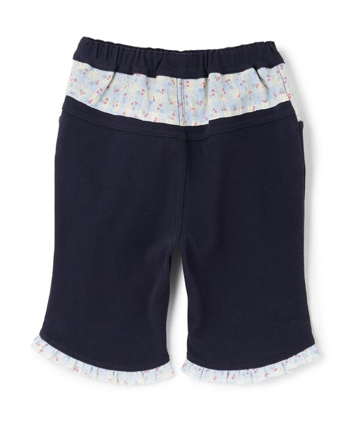 KP(ケーピー)の「SZ天竺 5分丈フリルパンツ(その他パンツ・キッズ・ネイビー/ピンク・90cm/100cm/80cm)」の9枚目の写真