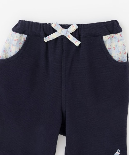 KP(ケーピー)の「SZ天竺 5分丈フリルパンツ(その他パンツ・キッズ・ネイビー/ピンク・90cm/100cm/80cm)」の10枚目の写真