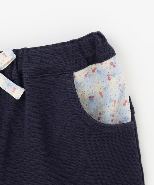 KP(ケーピー)の「SZ天竺 5分丈フリルパンツ(その他パンツ・キッズ・ネイビー/ピンク・90cm/100cm/80cm)」の11枚目の写真