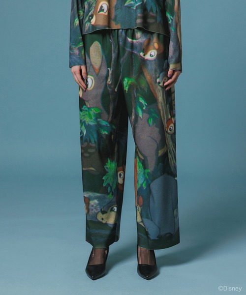 NON TOKYO(ノントーキョー)の「Disney 『Snow White』 NON TOKYO PRINT RIB WIDE PANTS(その他パンツ・レディース・マルチ・FREE)」の1枚目の写真