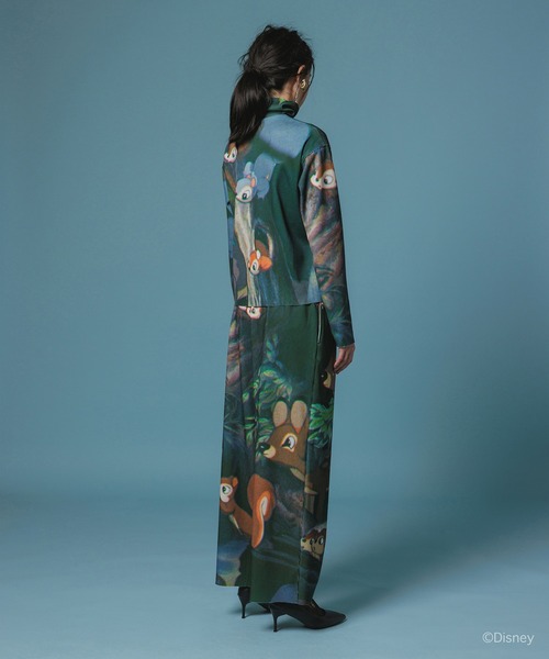 NON TOKYO(ノントーキョー)の「Disney 『Snow White』 NON TOKYO PRINT RIB WIDE PANTS(その他パンツ・レディース・マルチ・FREE)」の4枚目の写真