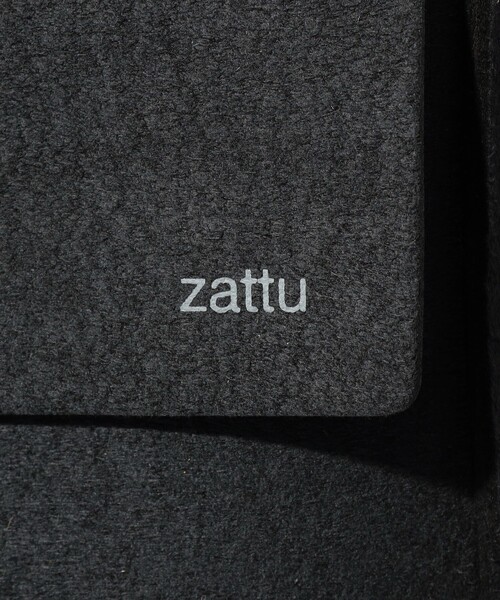 zattu（ザッツ）の「Zattu KINAX-T2 トートバッグ（トートバッグ・レディース・グレー/スミクロ・FREE）」の5枚目の写真