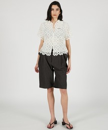 PRANK PROJECT（プランクプロジェクト）の「【2026Summer Pre-Order】スカラップクローバーレーストップ / Scallop Clover Lace Top（シャツ/ブラウス）」
