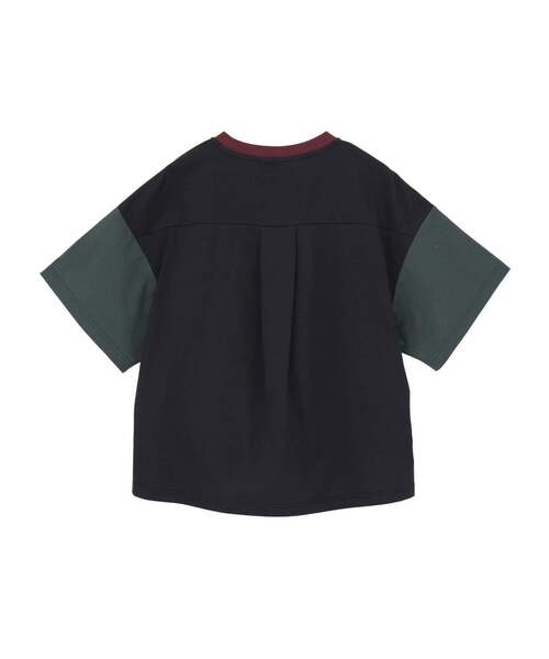CONVERSE TOKYO（コンバーストウキョウ）の「COLOR SWITCHING TEE（Tシャツ/カットソー・レディース・ホワイト/ボルドー・FREE）」の8枚目の写真