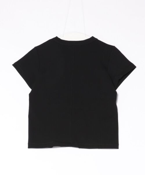 GEMEDA(ジェメダ)の「クルーネック コンパクトTシャツ(Tシャツ/カットソー・レディース・ブラック/ホワイト・M)」の14枚目の写真