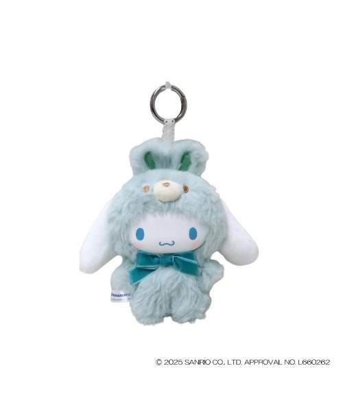 ファインフェイスミニ ラテバニー サンリオ 5種セット キーホルダー ぬいぐるみ sanrio/サンリオキャラクターズ ファインフェイスミニ ラテバニー
