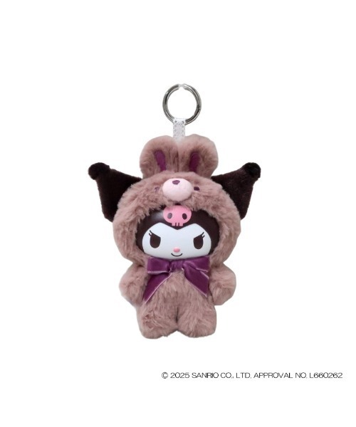ファインフェイスミニ ラテバニー サンリオ 5種セット キーホルダー ぬいぐるみ sanrio/サンリオキャラクターズ ファインフェイスミニ ラテバニー