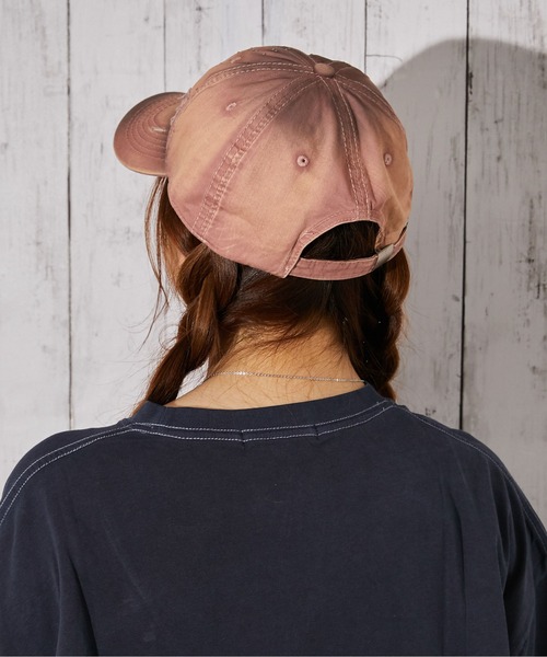 GORGE（ゴージ）の「《ラインストーン・ダメージ加工》キャップ／ストリート／オールシーズン／全3色（キャップ・レディース・ピンク/チャコール/ブラック・F）」の9枚目の写真
