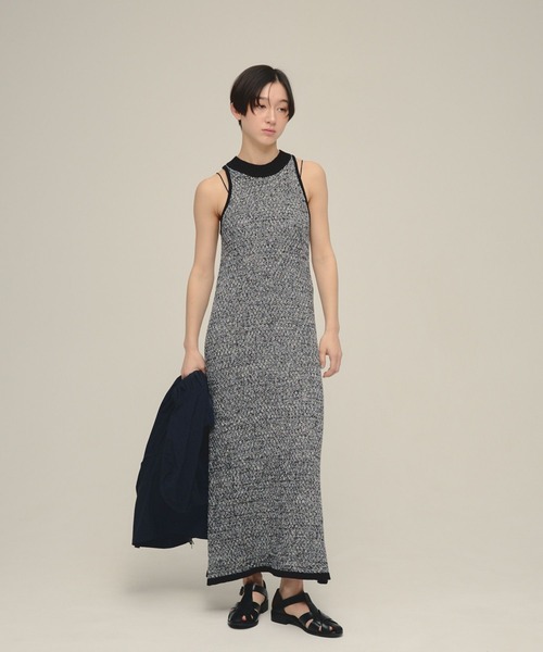 eL（エル）の「【eL】7G Halter Neck NS One-piece/668760（ワンピース・レディース・ブラック系その他/イエロー系その他・FREE）」の2枚目の写真