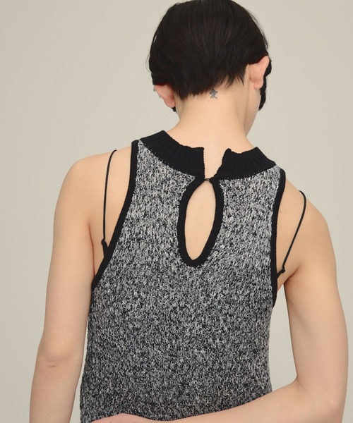 eL（エル）の「【eL】7G Halter Neck NS One-piece/668760（ワンピース・レディース・ブラック系その他/イエロー系その他・FREE）」の6枚目の写真