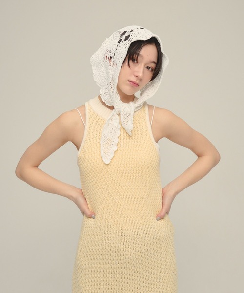 eL（エル）の「【eL】7G Halter Neck NS One-piece/668760（ワンピース・レディース・ブラック系その他/イエロー系その他・FREE）」の11枚目の写真