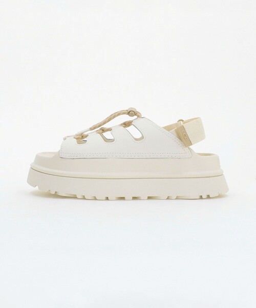 green label relaxing(グリーンレーベルリラクシング)の「<UGG>ゴールデングロウ トグル サンダル(サンダル・レディース・ブラック/オフホワイト・7/8/5/6)」の16枚目の写真