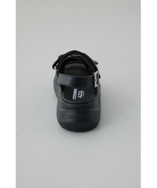AZUL by moussy（アズールバイマウジー）の「【CONVERSE×AZUL】チューイースポーツサンダル 靴（サンダル・レディース・ブラック・25cm/24cm/23cm）」の10枚目の写真