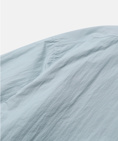 MOIF（モイフ）の「[SS26] BOYHOOD OVERSHIRT / SKY BLUE（ナイロンジャケット・メンズ・その他・1(S)/2(M)/3(L)）」の4枚目の写真