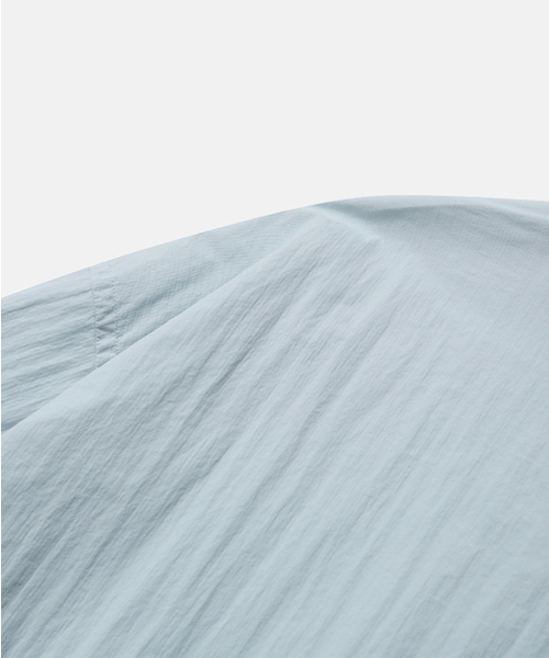 MOIF（モイフ）の「[SS26] BOYHOOD OVERSHIRT / SKY BLUE（ナイロンジャケット・メンズ・その他・1(S)/2(M)/3(L)）」の13枚目の写真